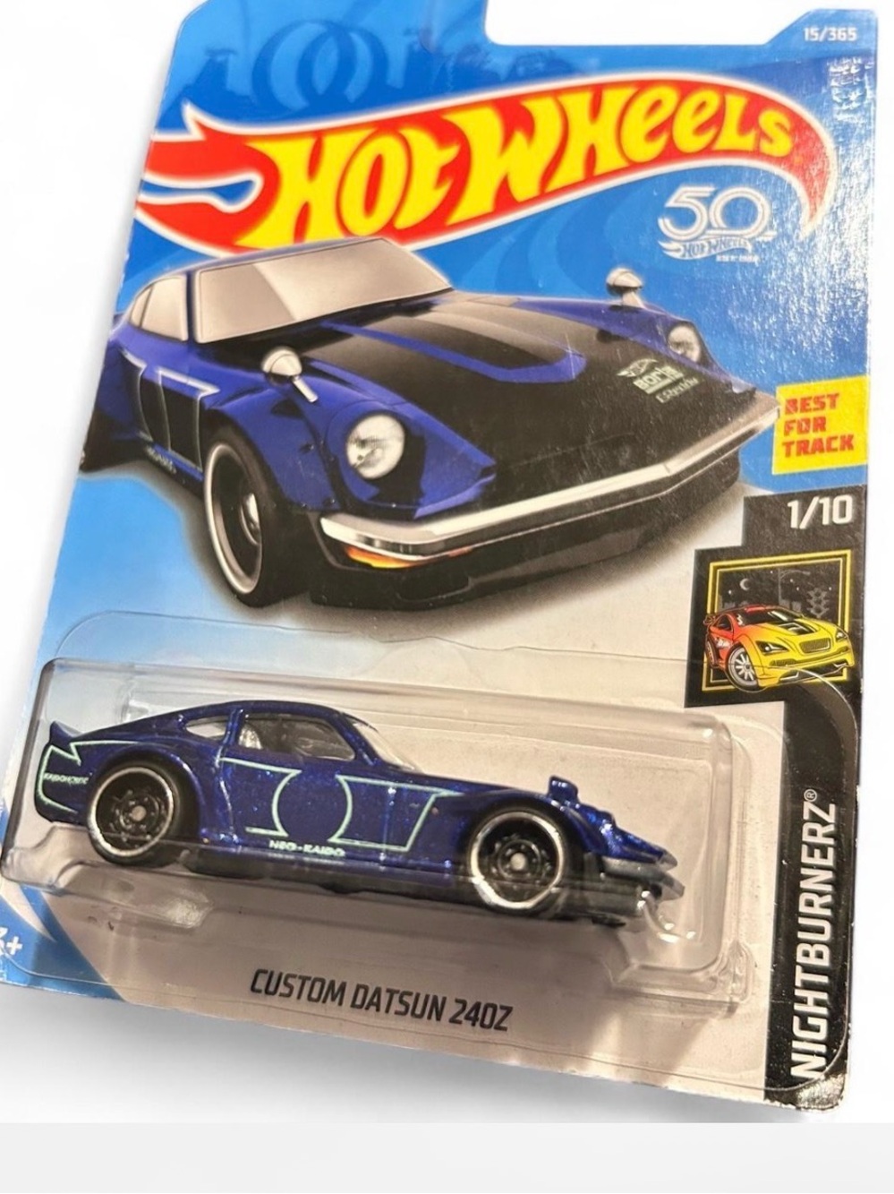 2017 Hot Wheels -
Custom Datsun 240Z, HW Nightburnerz 1/10